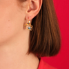 Taratata Lever Back Earrings | Fantaisie - Cannelle
