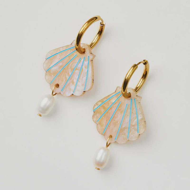 Martha Jean | Shell + Pearl - Gold