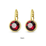 TID | Gold Plated French Clip Earrings - Multiple Colours