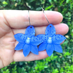 Smyle Designs | Spotted Sun Orchid Earrings