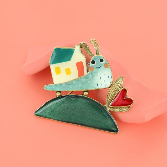 04205- Brooch fantaisie  Sweet Home