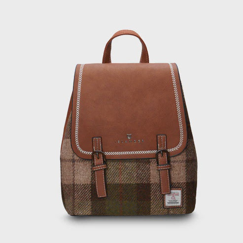 Islander | The Jura Backpack Chestnut Tartan