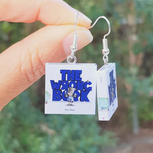 Cheeky Little Monkeys | The Wrong Book book earrings