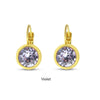 TID | Gold Plated French Clip Earrings - Multiple Colours