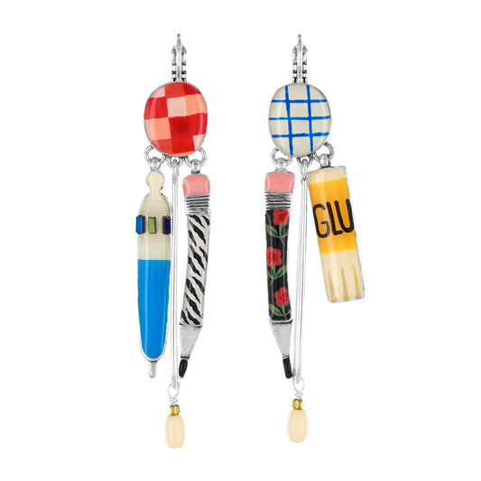 Taratata - Lever back earrings fantaisie Gomme 03729