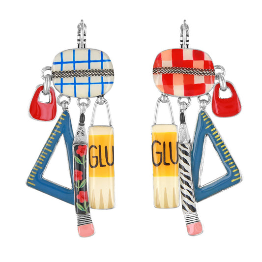 Taratata - Lever back earrings fantaisie Gomme 03730