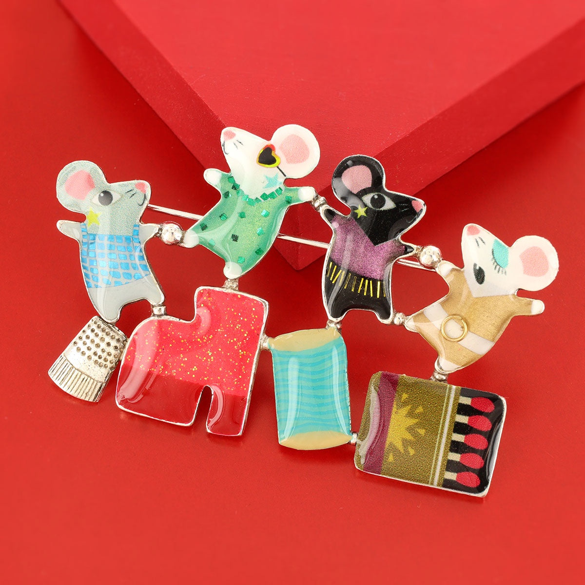 Brooch fantaisie - Disco 02203