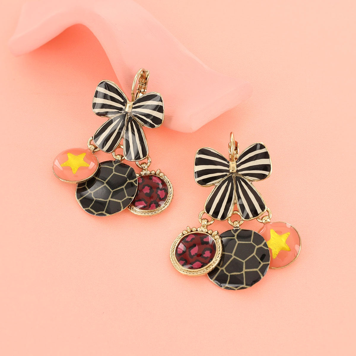 Lever back earrings fantaisie - Zazou - 05740