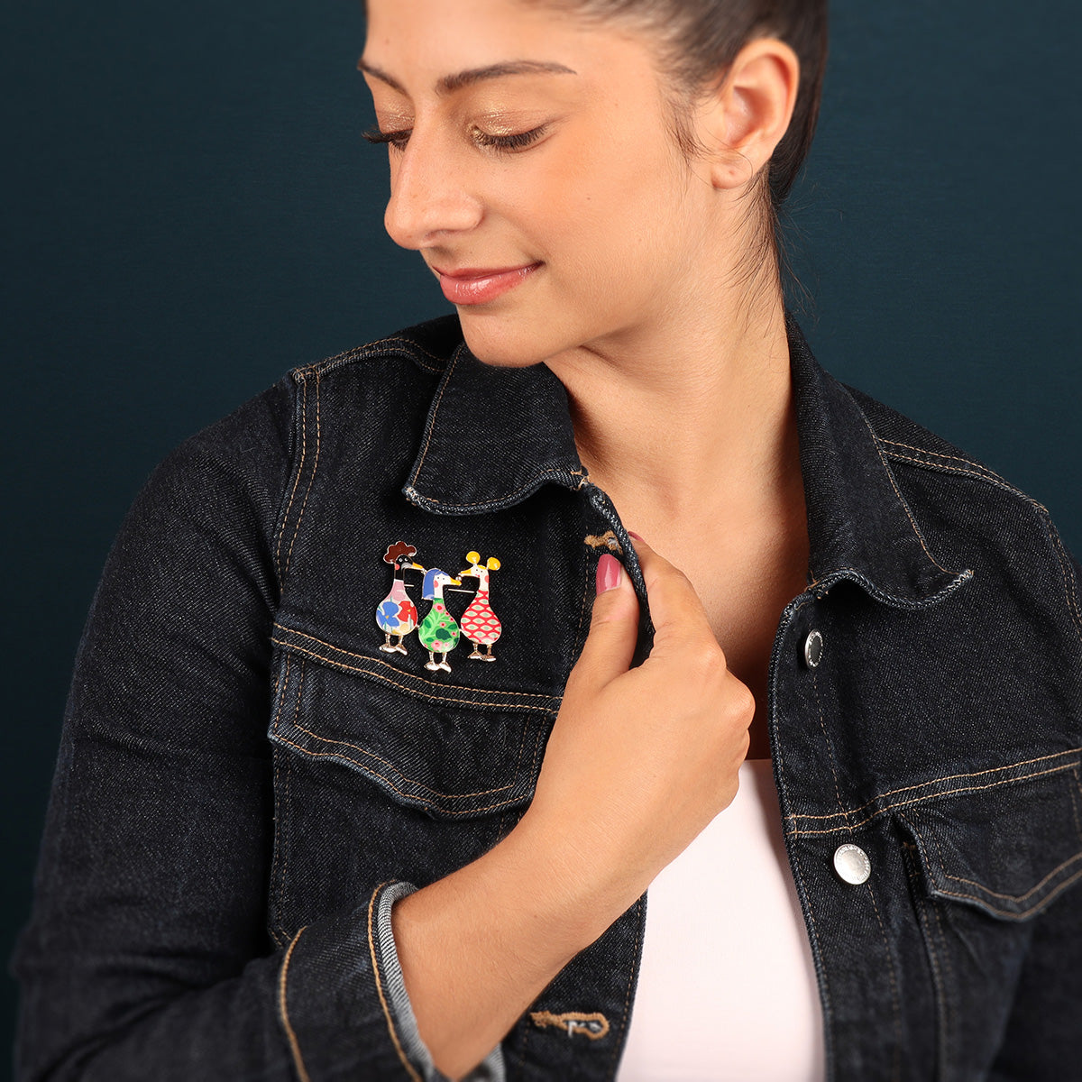 Brooch fantaisie - Cancan - 11216