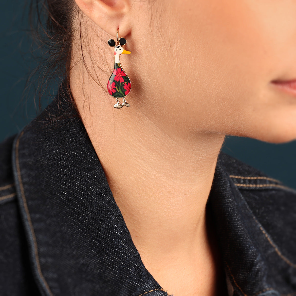 Lever back earrings fantaisie - Cancan - 11792