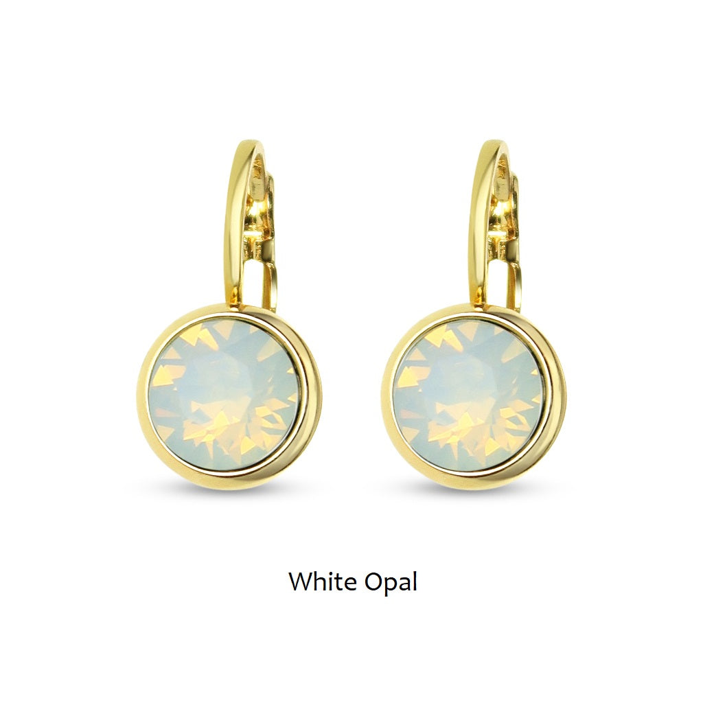TID | Gold Plated French Clip Earrings - Multiple Colours