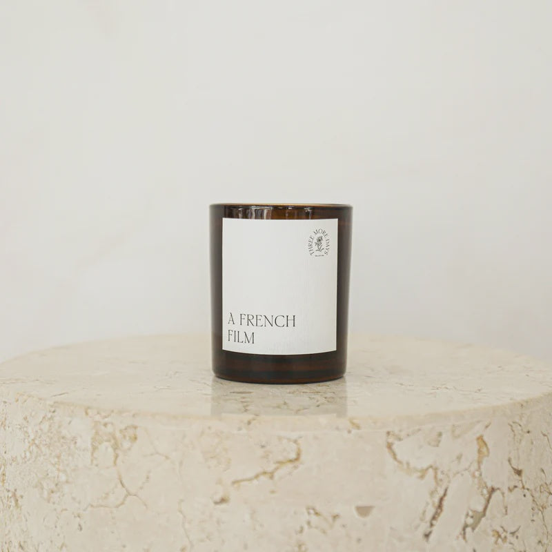 A FRENCH FILM CANDLE Jar