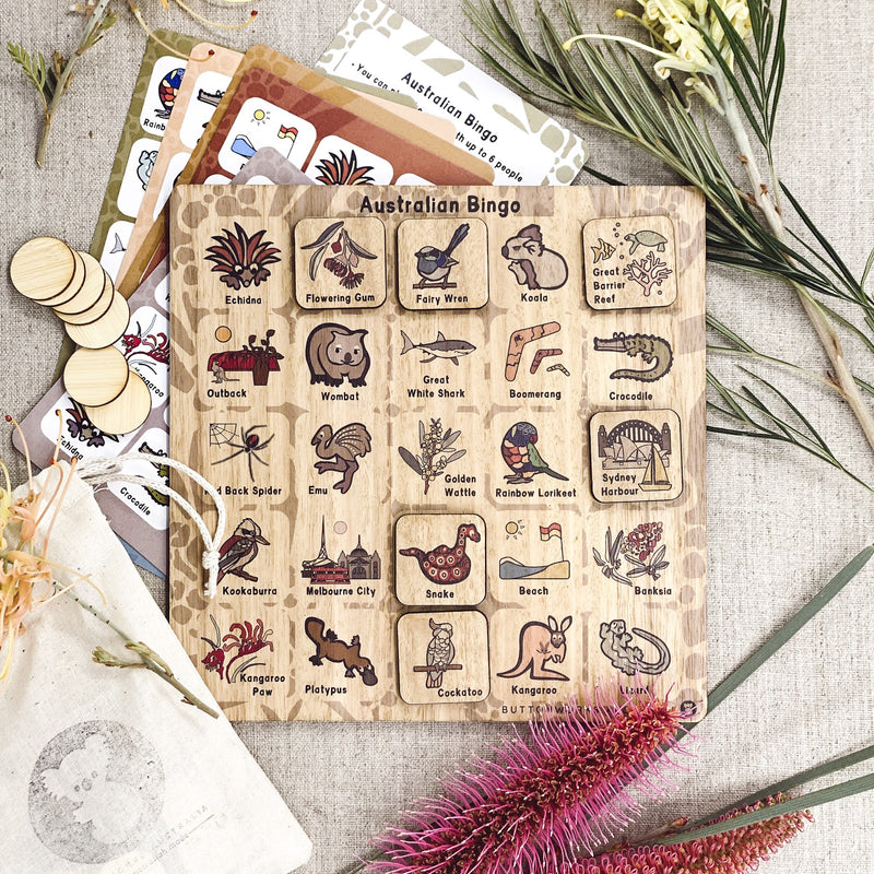 Buttonworks Animal Bingo