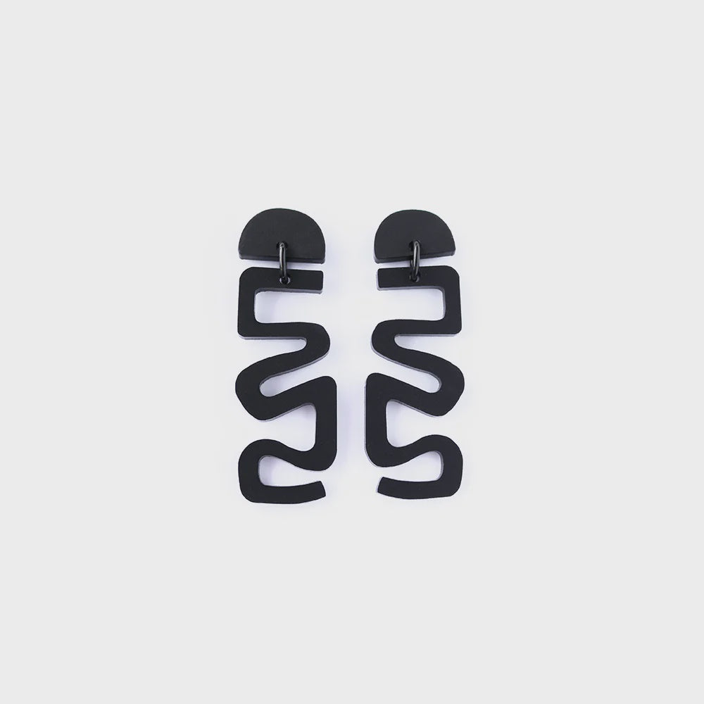 Concrete Jellyfish | Brisbane river bends | matte black | midi