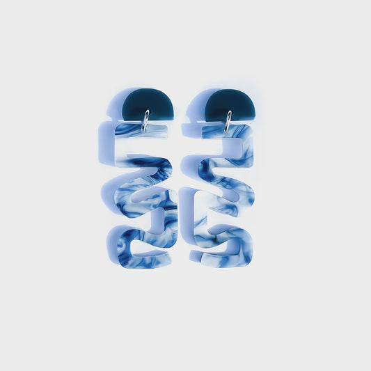 Concrete Jellyfish | Brisbane river bends | blue marble | mini