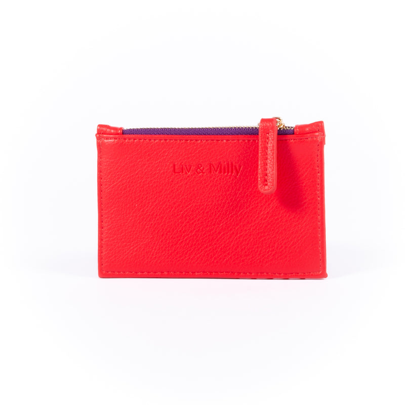 Liv & Milly | Card Wallet - Red