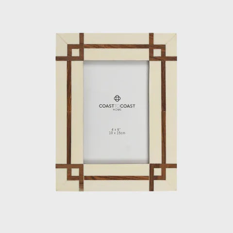 Wallis Resin/Wood 4x6" Frame
