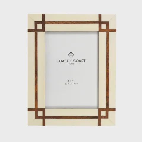 Wallis Resin/Wood 5x7" Frame