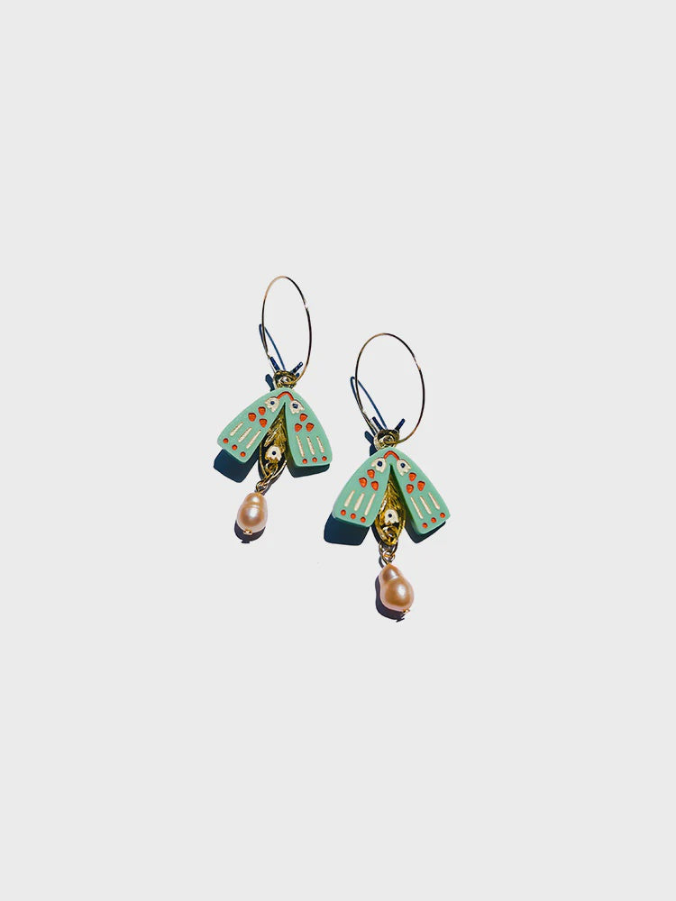 Concrete Jellyfish | A decorated moth green