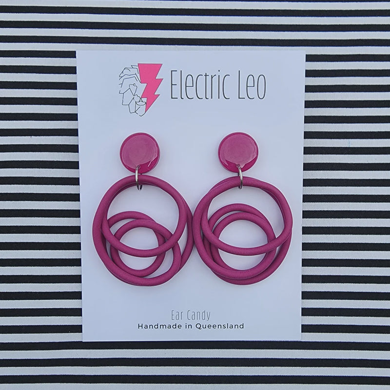 Electric Leo | Big Squiggle - Plum
