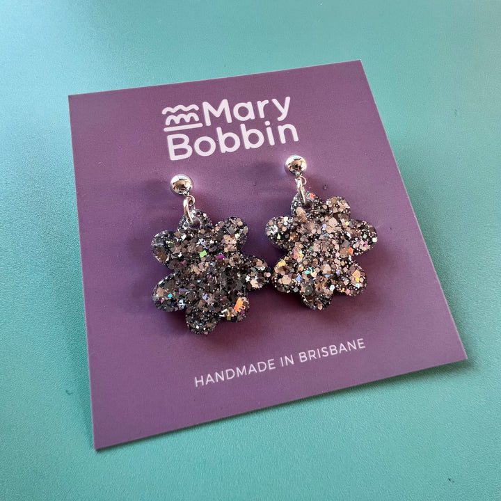 Mary Bobbin | Christmas Dainties Glam Dangles - Silver
