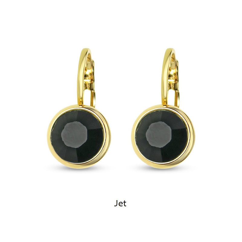 TID | Gold Plated French Clip Earrings - Multiple Colours