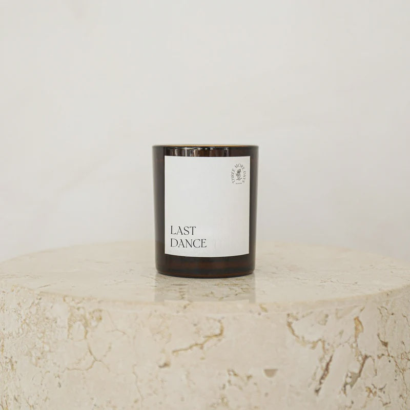 LAST DANCE AMBER CANDLE Jar