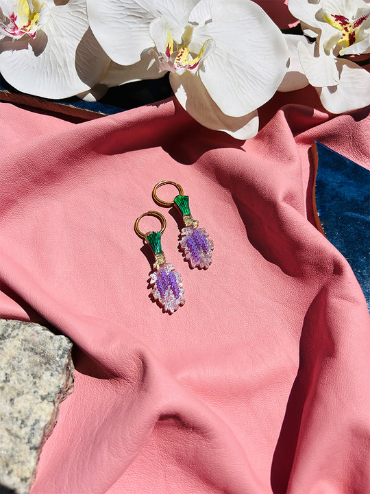 Concrete Jellyfish | Lavender in twine