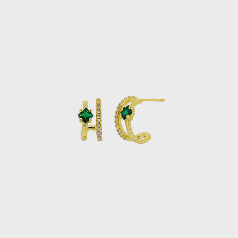 Jolie & Deen | Lois Earring - Green