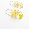 DENZ | Mini Lucky Duck Dangles in Yellow