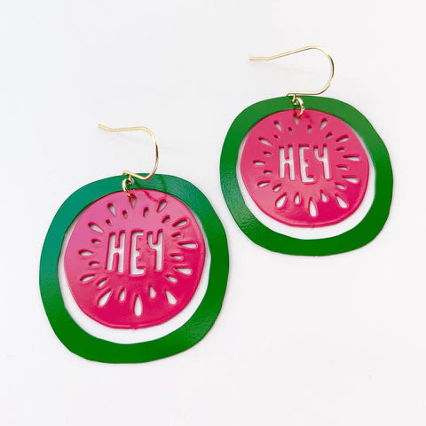 DENZ Watermelon Earrings - Hey