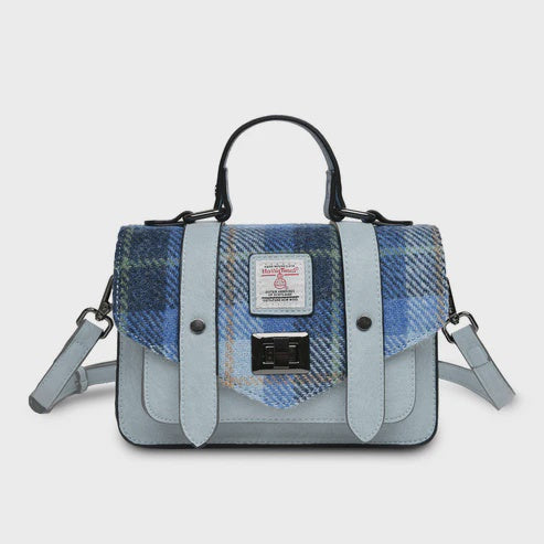 Islander | Blue Tartan Mini Satchel