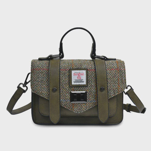Islander | Chestnut Herringbone Mini Satchel