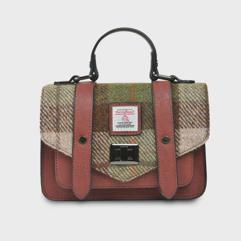 Islander | Chestnut Tartan Mini Satchel