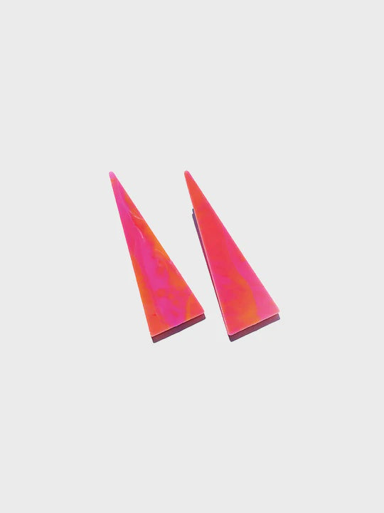 Concrete Jellyfish | Neon triangles