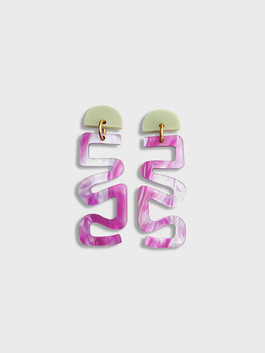 Concrete Jellyfish | Brisbane river bends | pink marble | mini