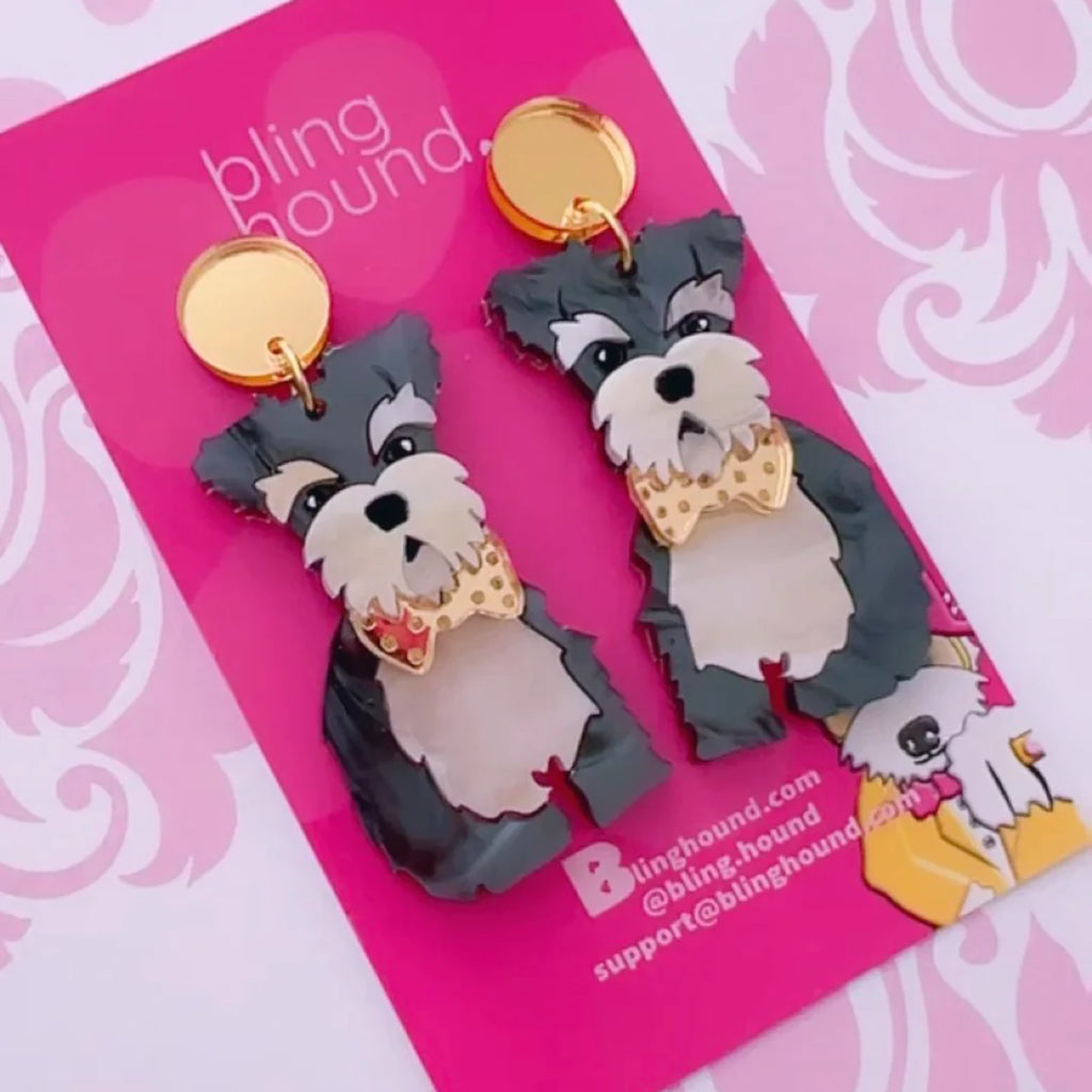 Bling Hound | Schnauzer Dangles