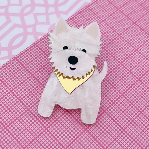 Bling Hound | Westie Brooch