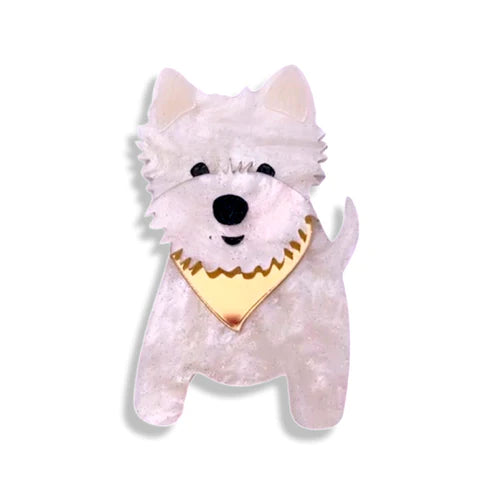 Bling Hound | Westie Brooch