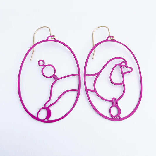 DENZ | Poodles | Hot Pink