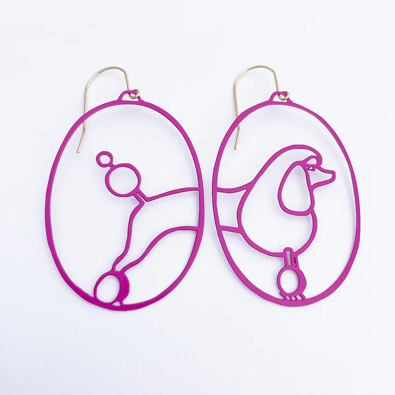 DENZ | Poodles | Hot Pink