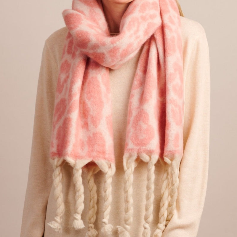 Tiger Tree | Blush Safari Scarf