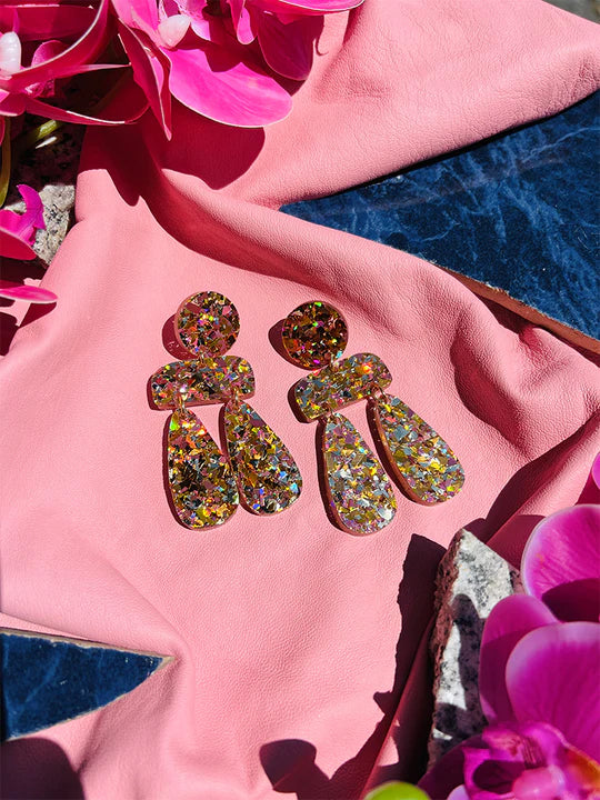 Concrete Jellyfish | sophia | midi | peachy glitter