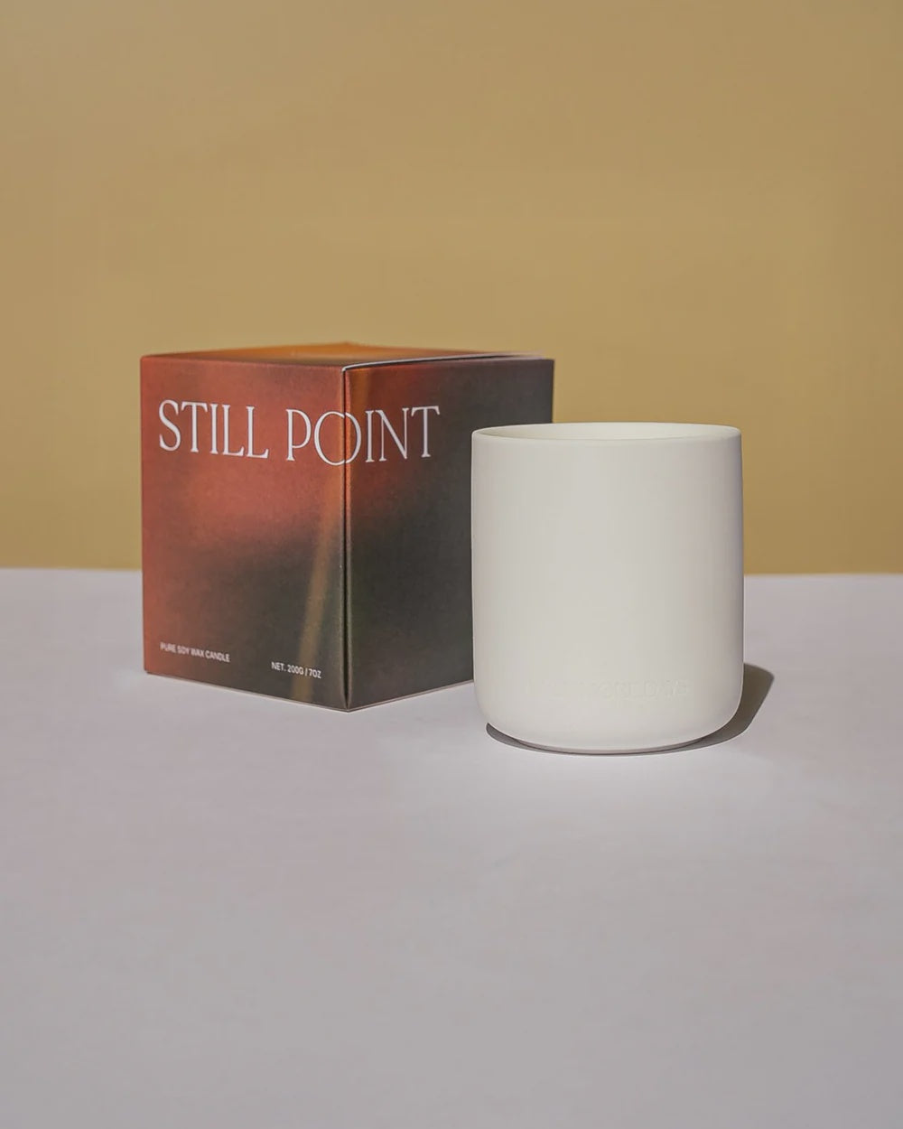STILL POINT CERAMIC CANDLE Jar
