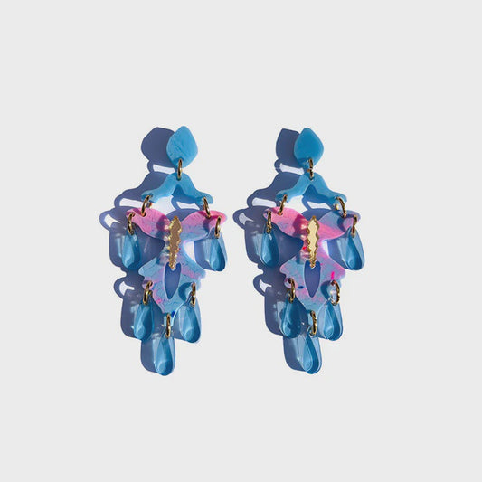 Concrete Jellyfish | The Butterfly Pink Blue Swirl