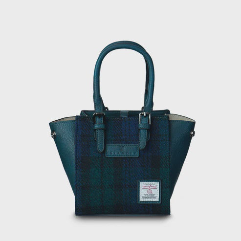 Islander | The Mini Caillie Tote Black Watch Tartan