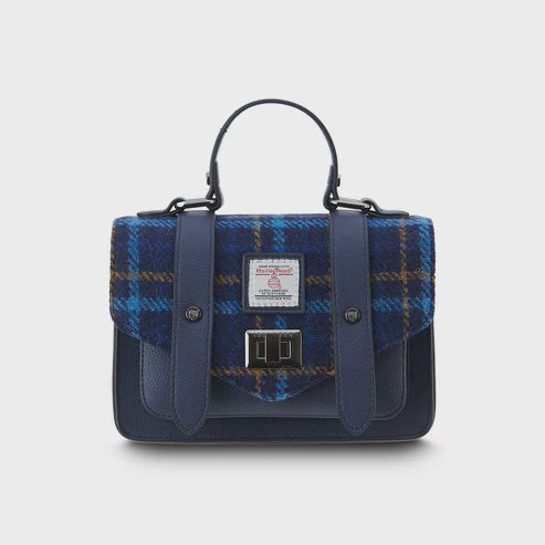 Islander | The Mini Satchel Navy Tartan