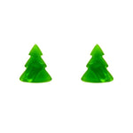 Erstwilder | Tree Ripple Stud Earrings - Green