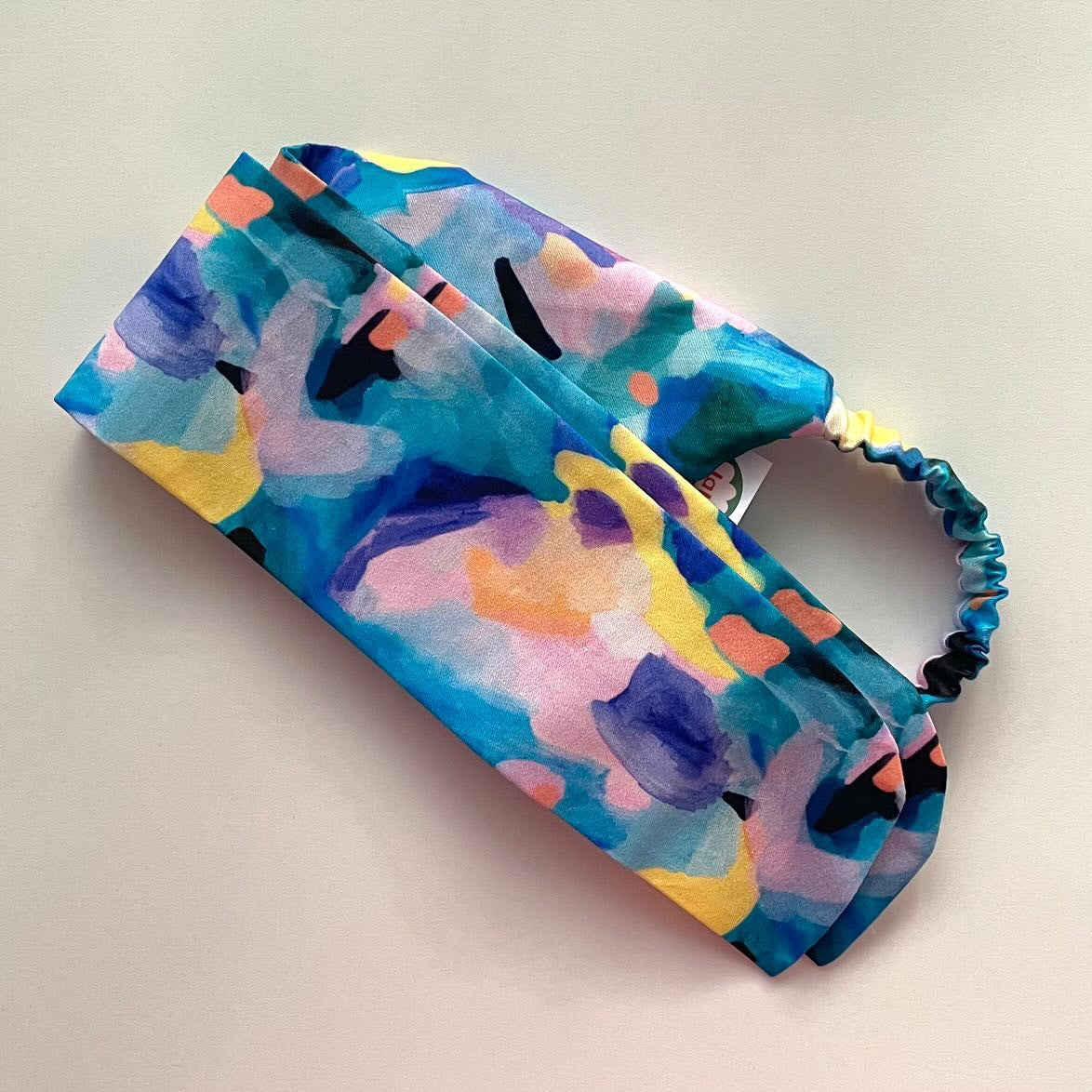 La La Lea Headband | Bow knot - Blue Water Colour