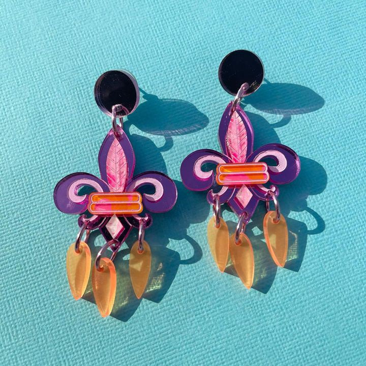 Salvation  | Fleur De Lis Earrings